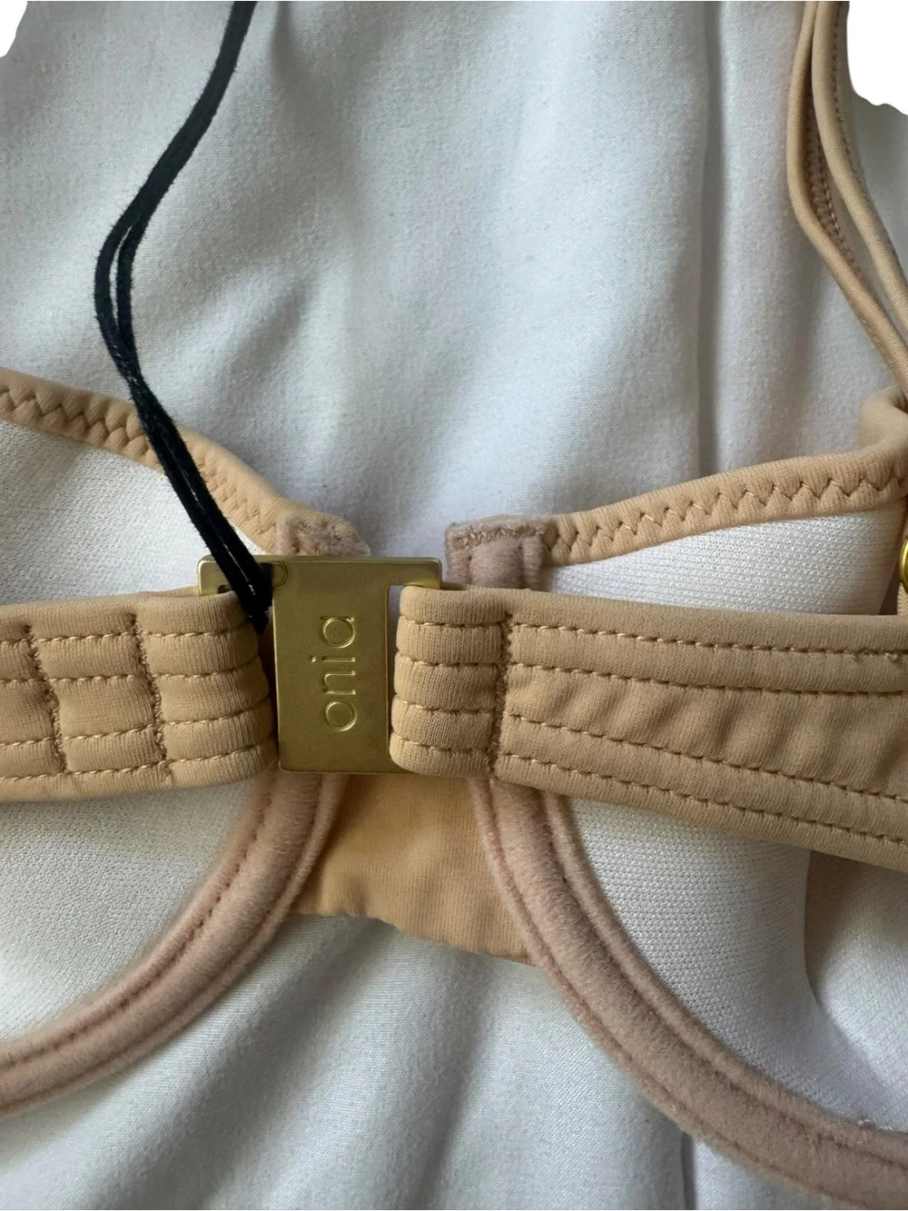 Onia Women's Bikini Top Size XS NWT $95 Nude Nordstrom’s